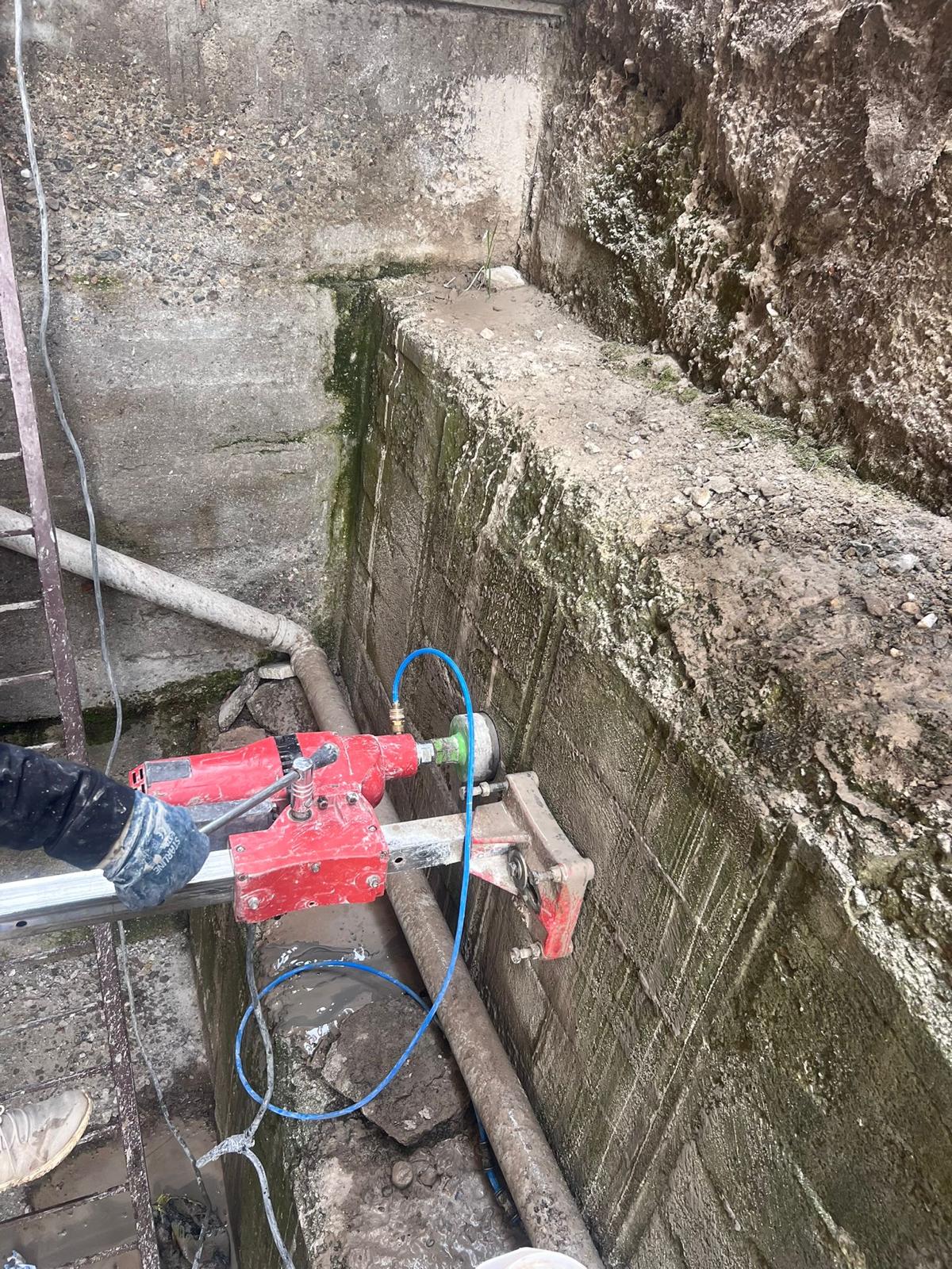 ÜÇLER KAROT SAHADA İŞ BAŞINDA